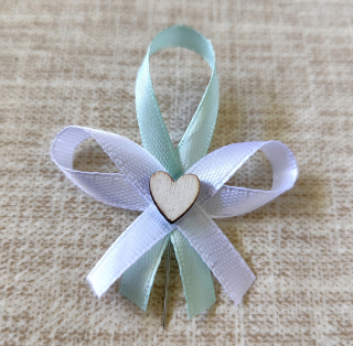 Svadobné pierko Love mentolové 